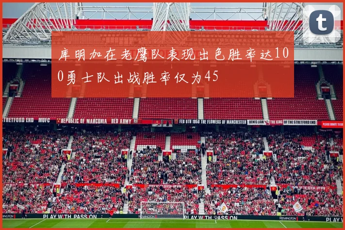 库明加在老鹰队表现出色胜率达100勇士队出战胜率仅为45
